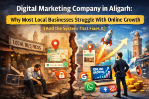 Digital marketing company in Aligarh helping local businesses grow online with SEO, Google ranking and lead generation