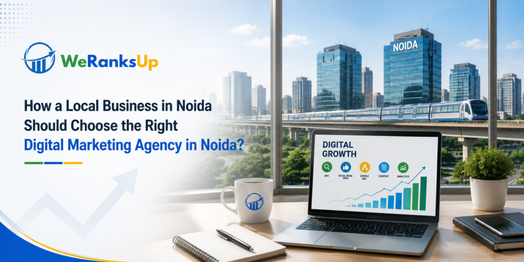 Digital marketing in Noida workspace